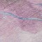 Homeroots 8' Mauve And Pink Round Abstract Washable Indoor Outdoor Area Rug 611383 - alternate 2
