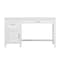 Martha Stewart 22.75 in. D X 54 in. W X Engineered Wood, Steel, White Frame/Polished Brass Hardware ZG-ZP-09-WH-GLD-MS - alternate 3