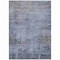 Homeroots 5' X 8' Gray And Blue Abstract Washable Indoor Outdoor Area Rug 616233 - alternate 2