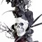 Celebrations Red 50 ct 9 ft. LED Skull Garland Halloween Decor 09-03017A - alternate 3