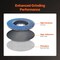 Vevor Flap Discs 4-1/2 in x 7/8 in Sanding Disc for Angle Grinder 60 Grit 10 Packs, 10PK T29-60 - alternate 2