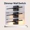 Jonathan Y McKenna 16.25" Modern Minimalist Dimmable Integrated LED Metal Wall Sconce, Black JYL7039C - alternate 4