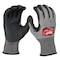 Milwaukee Tool Cut-Resistant Dipped Gloves, Cut Level A3 , Nitrile , Rough , Medium 1 PR 48-73-7131 - alternate 1