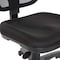 Office Star Products EM Series Mesh Screen Back Task Chair with Fabric Seat, Black em2910 - alternate 2