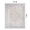 World Rug Gallery Blue and Ivory Medallion Rug - Machine Washable, Flat Pile, Family Friendly 7 ft 7 in x 9 ft 6 in WR172BLUE8X10 - alternate 2