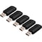 Verbatim PinStripe USB Flash Drives - 16 GB - USB 2.0 - Black - 5 / Bundle 49063BD - alternate 1