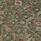 Homeroots 9' X 12' Emerald Brown And Red Floral Washable Indoor Outdoor Area Rug 604593 - alternate 3