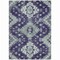 Homeroots 8' X 10' Purple Eggplant And Sage Medallion Washable Indoor Outdoor Area Rug 589017 - alternate 3