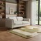 Homeroots 77" Beige Fabric Solid Wood Sofa 674606 - alternate 2