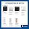 Georgia-Pacific enMotion Touchless Paper Towel Dispenser, Wall Mount, Black, For 1-3/4 in Dia x 10 in W Paper Towels 59462A - alternate 3