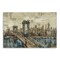 Homeroots Vintage Inspired Nyc City Skyline Unframed Print Wall Art 399037 - alternate 1