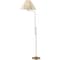 Homeroots 68" Bronze Adjustable Traditional Shaped Floor Lamp With Beige Empire Shade 526243 - alternate 1