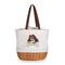 Picnic Time Family Of Brands NCAA East Carolina Pirates Coronado Canvas and Willow Basket Tote - Picnic Bag 203-00-187-874-0 - alternate 1