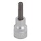 Vulcan Hex Bit Socket, Chrome, 6 mm, 3/8 in Drive, 1-7/8 in OAL 3506005320 - alternate 1