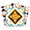 Homeroots 12" X 12" Snowflake and Diamond Peel and Stick Removable Tiles 556446 - alternate 2