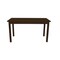 Homeroots 60" Coffee Solid Wood Dining Table 548918 - alternate 2