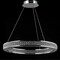Jonathan Y Benton 24.7" Round Integrated LED Crystal/Metal Pendant, Chrome/Clear JYL7201A - alternate 2