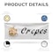 Signmission Crepes, 36 Inch x 96 Inch, Vinyl Banner B-96-30534 - alternate 2