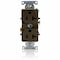 Leviton Duplex Straight Blade Receptacle, 5-20R, 20 A, 125V AC, 2 Pole, 3 Wire, Flush Mount, Grounded 5352 - alternate 1