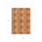 Homeroots 3' X 5' Orange Ivory And Gray Floral Medallion Washable Indoor Outdoor Area Rug 614617 - alternate 2