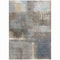 Homeroots 8' X 10' Khaki And Brown Abstract Washable Indoor Outdoor Area Rug 609295 - alternate 3