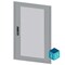 Siemens ALPHA 125 NF transparent door with cover frame for flush mounting single 8GK9507-6KK20 - alternate 3