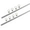 Mytee Products 4 Foot Aluminum L-Track 2 and Stud with Stainless Steel Ring 8, 8PK LTK4x2-LTKSx8 - alternate 2