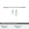 Amerock Angle 3-3/4 inch (96mm) Center-to-Center Satin Nickel Cabinet Pull, 10PK 10VMP37300G10 - alternate 2