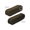 Uni Pro Armrest Case/International Harvester/Massey Ferguson/Versatile 86 Brown Fabric LH 7335 - alternate 2