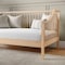 Martha Stewart Neely Twin Size Solid Wood Platform Daybed with Wooden Spindles and Slatted Foundation MG-090021-DBT-LTB-MS - alternate 3