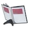 Durable Office Products SHERPA SoHo Document Holder, 10 Panels, 13.5 x 3 x 10.38, Black Borders 555001 - alternate 2