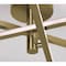 Afx Knoll, 18'' LED Flush Mount, Light Antique Brass KNOF18LAJUDLB - alternate 2