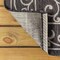 Jonathan Y Charleston Vintage Filigree Textured Weave Black/Gray 2 ft. x 10 ft. Indoor/Outdoor Runner Rug SMB106G-210 - alternate 3
