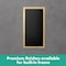 Hansgrohe XtraStoris Individual Wall Niche Matte Black with Design Frame 12"x 6"x 4" in Matte White 56095700 - alternate 2