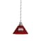 Holland Bar Stool Co Mississippi State Pendant Light, Chrome Fixture BL1CHMssStU - alternate 1