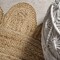 Jonathan Y Petal Boho Jute Scalloped Circle Natural 6 ft Round Area Rug RNF112A-6R - alternate 2