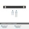 Amerock Overton 5-1/16 in 128 mm Center-to-Center Brushed Matte Black/Satin Nickel Cabinet Pull BP36682BMBG10 - alternate 2