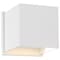 Nuvo Lightgate 5 Watt LED Sconce Matte White Finish Square 3000K 62/1467R1 - alternate 1