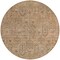 Homeroots 8' Terra Cotta And Copper Round Southwestern Washable Indoor Outdoor Area Rug 587100 - alternate 2