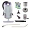 Proteam GoFit 6 Cordless 8Ah, 6 qt. Backpack Vacuum w/ Xover Multi-Surface Two-Piece Wand Tool Kit 107787 - alternate 1