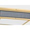 Hudson Valley Lighting Ashdown Integrated LED Flush Mount in Aged Brass/Bronze by Mark D. Sikes MDS1900-AGB/DBL - alternate 2