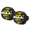 Valeo FOG LIGHTS 312 Inch Round 9 Watt Driving Beam LED Clear Bulb Yellow Lens Black Housing 22-05372 - alternate 2