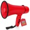 Pyle 20W Megaphone Bullhorn PMPRA213RD - alternate 1