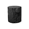 Monarch Specialties Accent Table 25"h, Indoor or Outdoor, Drum, Nightstand, Round, Side Table, Black, Contemporary I 4122 - alternate 1