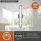 Vaxcel Marseille 24 in. Integrated LED Matte Black Bath Bar Bathroom Vanity Wall Light Fixture Clear Glass W0429 - alternate 3