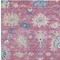 Homeroots 5' X 8' Pink Ivory And Denim Blue Floral Washable Indoor Outdoor Area Rug 605320 - alternate 2