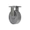 Vestil Cast Iron/Steel Rigid Caster 6 In. Diameter x 2 In. Width 1543 Lb. Capacity Silver CST-VE-6X2CI-R - alternate 3