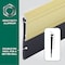 M-D Building Products 36 in. Gold Aluminum and Vinyl Heavy-duty Screw-on Door Sweep 05744 - alternate 2