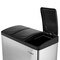 Elama 3 Section 15 Liter/4 Gallon Each Section Trash and Recycling Step Bin EL-LD710-45L - alternate 2