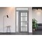 Vdomdoors Front Exterior Prehung FiberGlass Door Frosted Glass / Manux 8312 Grey Ash / Sidelight and Transom MANUX8312EXD-SS-W36+12 x H80+14-RH - alternate 1
